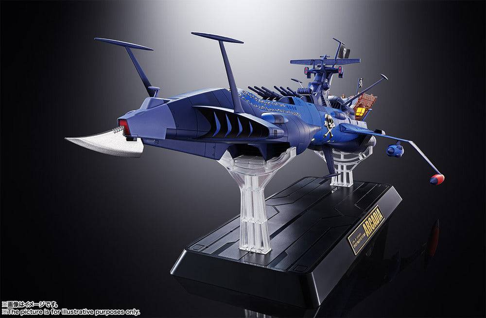 SOUL OF CHOGOKIN GX93 SPACE PIRATE BATTLE SHIP ARCADIA