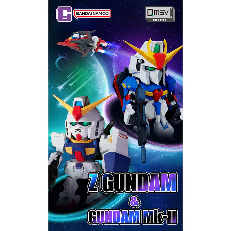QMSV Mini Z Gundam & Gundam Mk-II