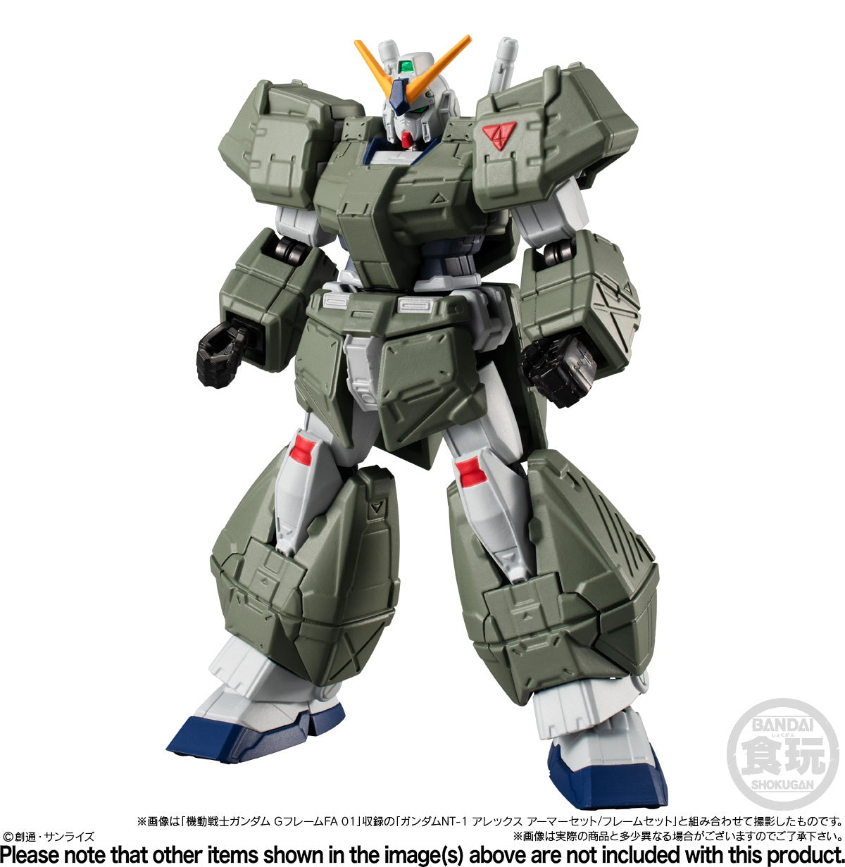 MOBILE SUIT GUNDAM GFRAME FA EX 01 KAMPFER and GUNDAM NT1 ALEX CHOBHAM ARMOR SET W/O GUM