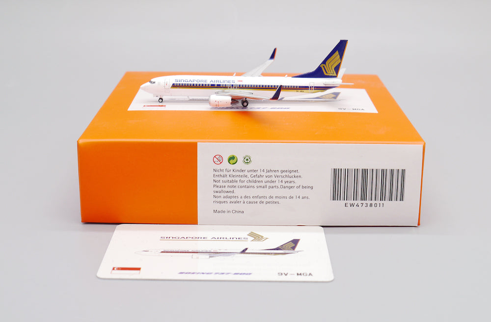 1/400 Singapore Airlines B737800 9VMGA
