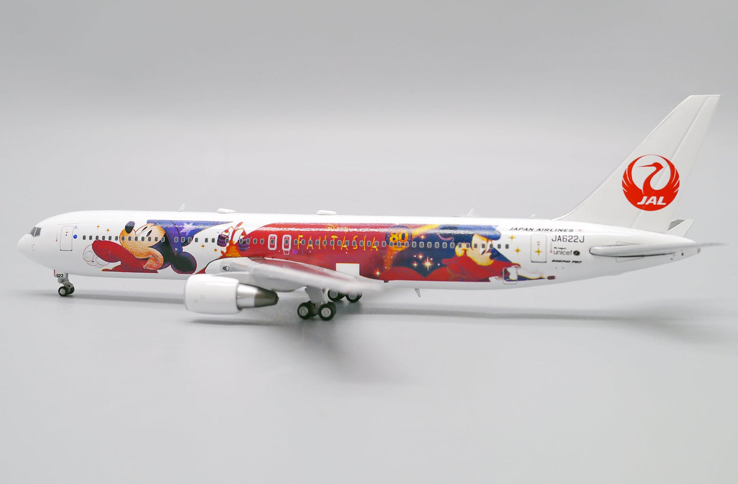 1/400 Japan Airlines B767300(ER) Disney Fantasia (JA622J)