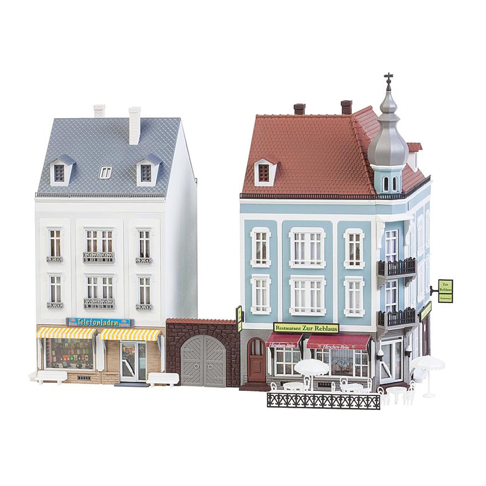 Faller 130703 Maisons Individuelles Beethoven - Kit De Construction Pour Réseau De Modélisme Ferroviaire