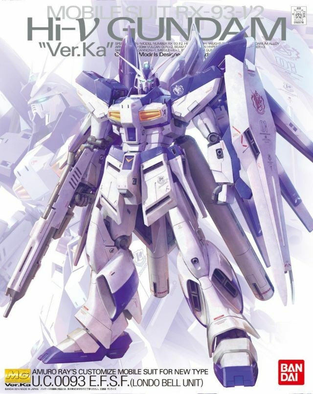 MG 1/100 RX93Nu 2 HiNu GUNDAM Ver.Ka