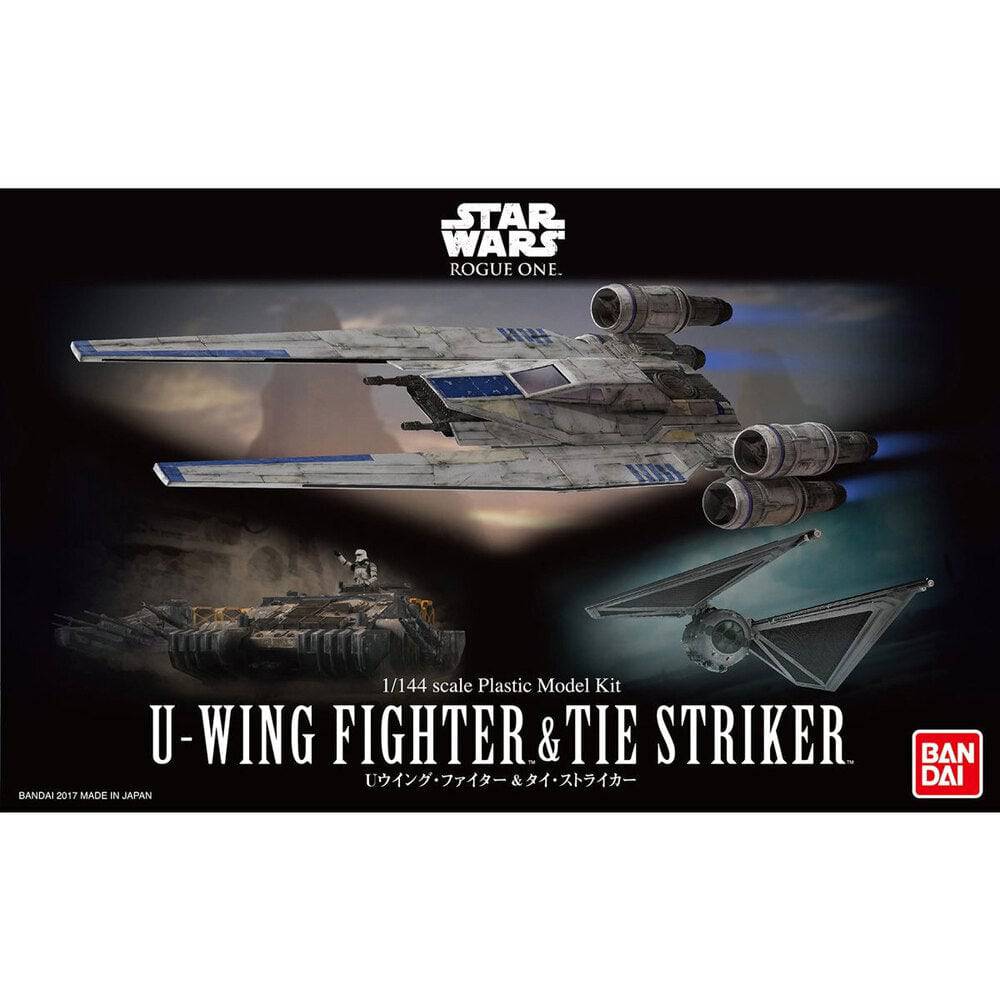1/144 UWING FIGHTER and TIE STRIKER