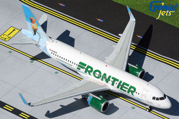 Frontier N318FR - Flower the Hummingbird - A320neo