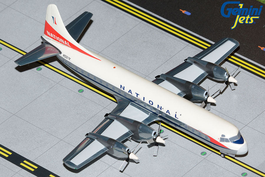 1/200 National L-188A Electra N5017K (Polished Belly)