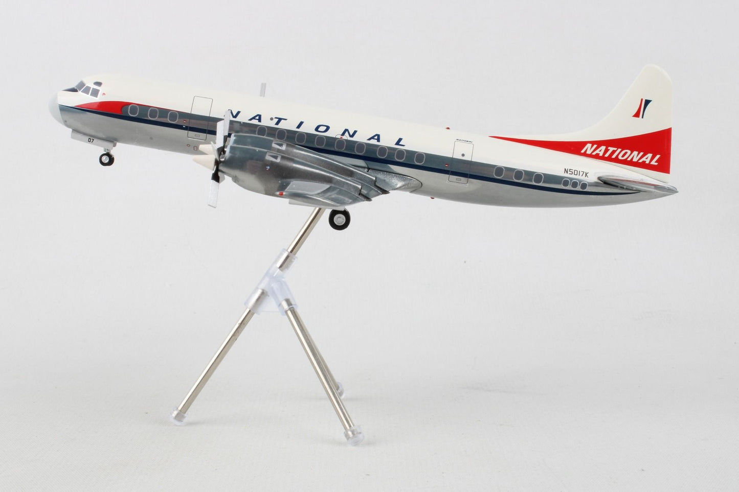 1/200 National L-188A Electra N5017K (Polished Belly)