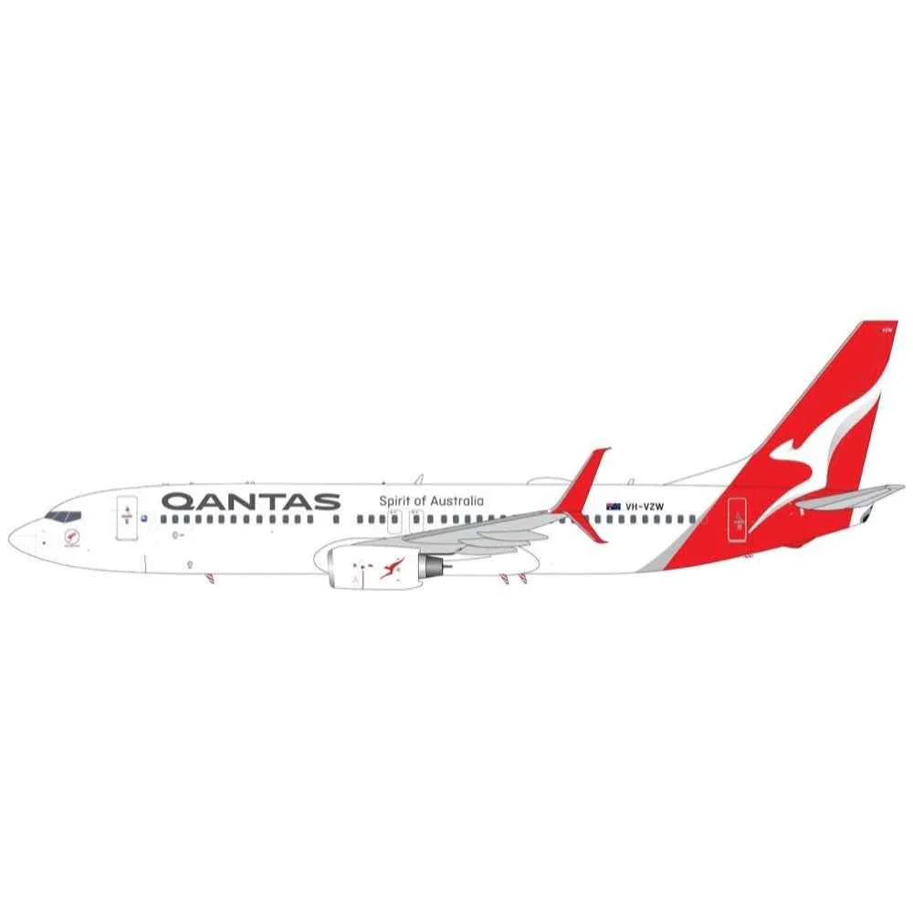 1/200 Qantas Airways B737-800S VH-VZW Upgraded Stand
