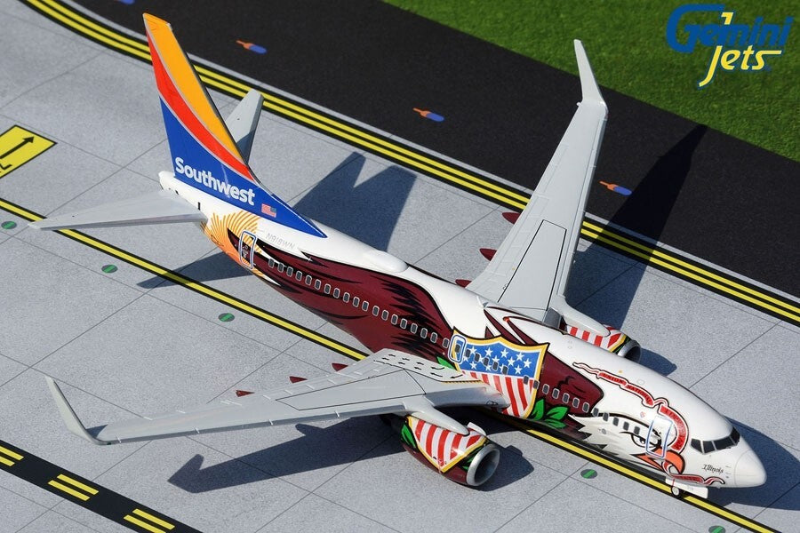 1/200 Southwest Airlines B737-700 - Illinois One - N918WN