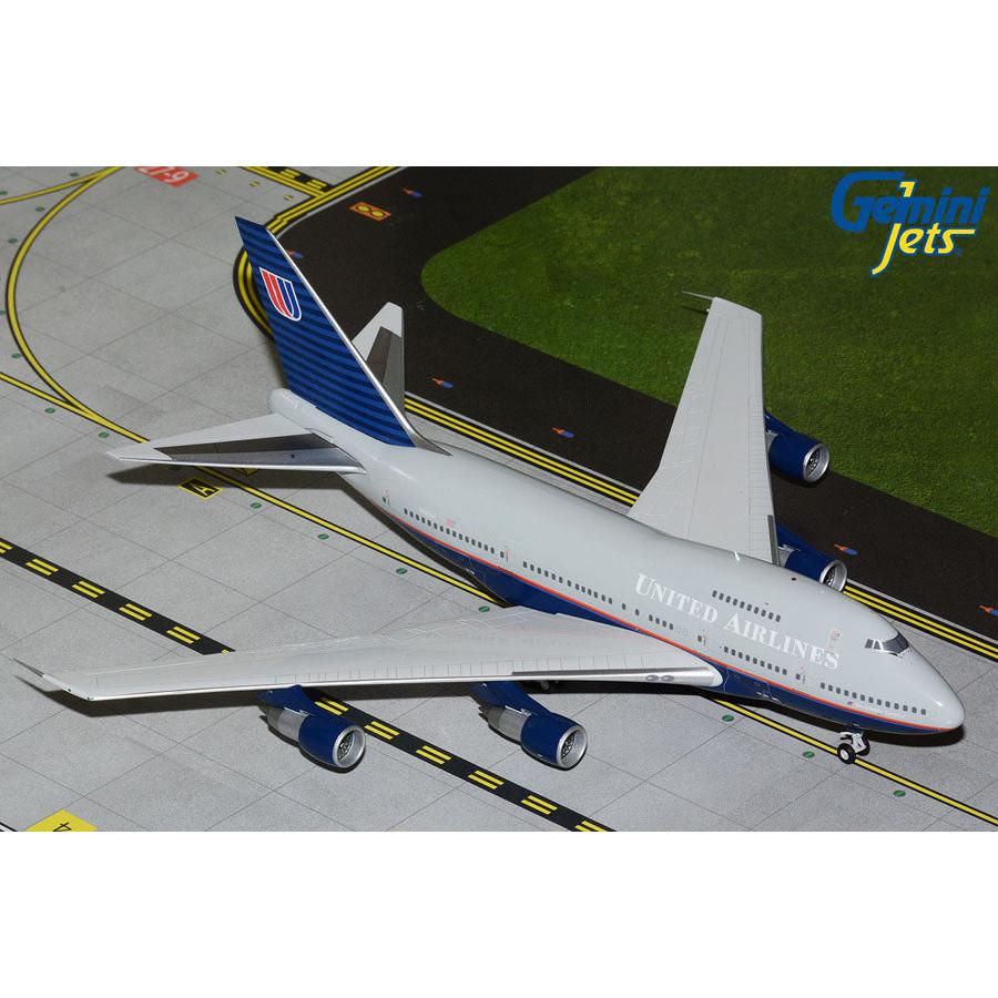 1/200 United B747SP N145UA Battleship Livery