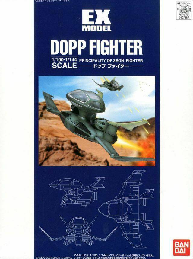 1/100 and 1/144 EX04 Dopp Fighter