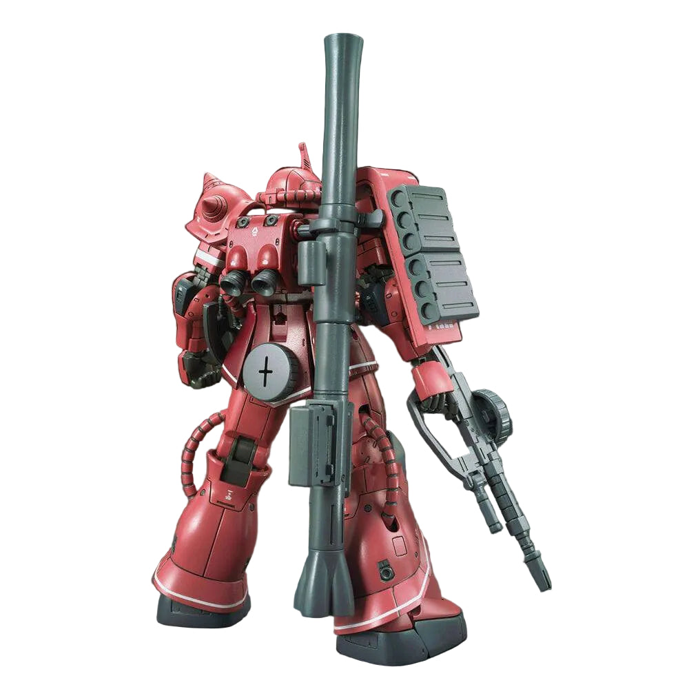 HG 1/144 MS-06S ZAKU II PRINCIPALITY OF ZEON CHAR AZNABLE’S MOBILE SUIT Red Comet Ver.