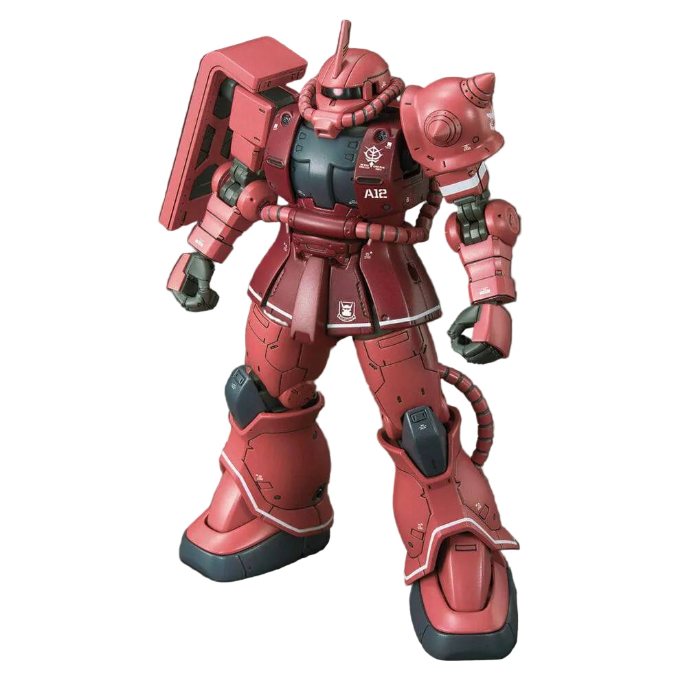 HG 1/144 MS-06S ZAKU II PRINCIPALITY OF ZEON CHAR AZNABLE’S MOBILE SUIT Red Comet Ver.