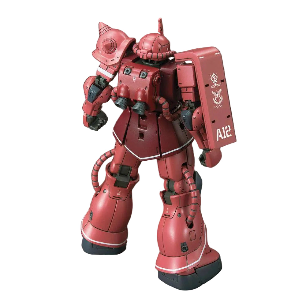 HG 1/144 MS-06S ZAKU II PRINCIPALITY OF ZEON CHAR AZNABLE’S MOBILE SUIT Red Comet Ver.