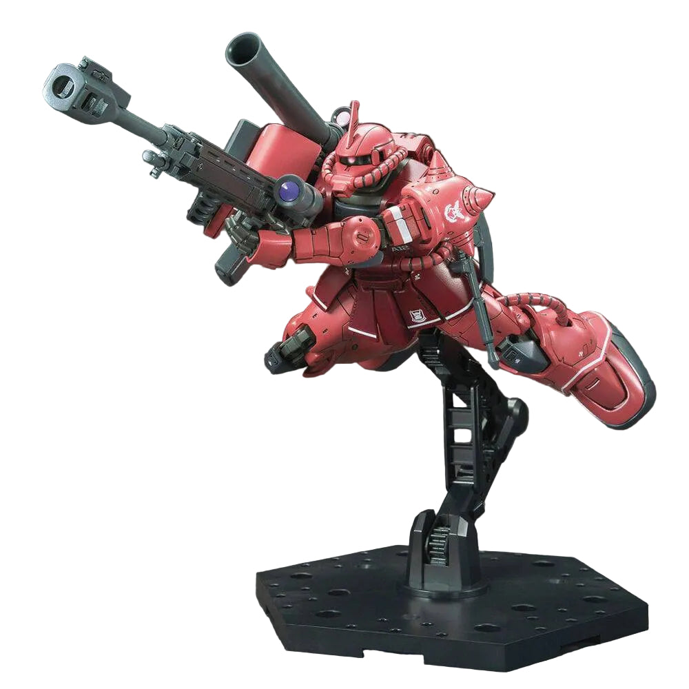 HG 1/144 MS-06S ZAKU II PRINCIPALITY OF ZEON CHAR AZNABLE’S MOBILE SUIT Red Comet Ver.