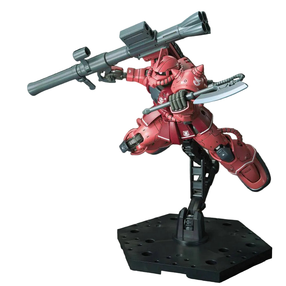HG 1/144 MS-06S ZAKU II PRINCIPALITY OF ZEON CHAR AZNABLE’S MOBILE SUIT Red Comet Ver.