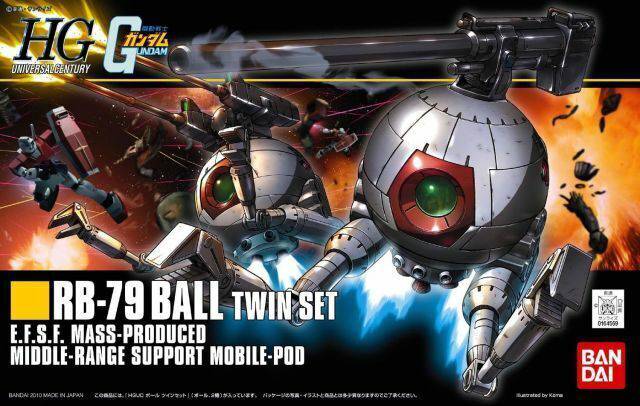 HGUC 1/144 BALL TWIN SET