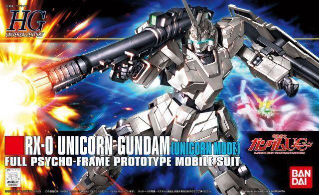 1/144 HGUC RX0 UNICORN GUNDAM UNICORN MODE