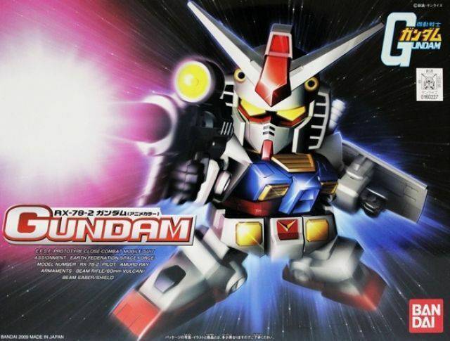 BB329 RX782 GUNDAM Animation Color