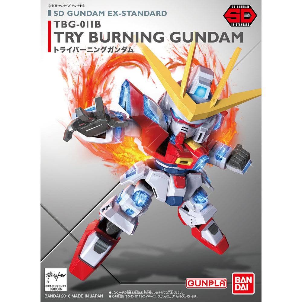 SD GUNDAM EXSTANDARD 011 TRY BURNING GUNDAM