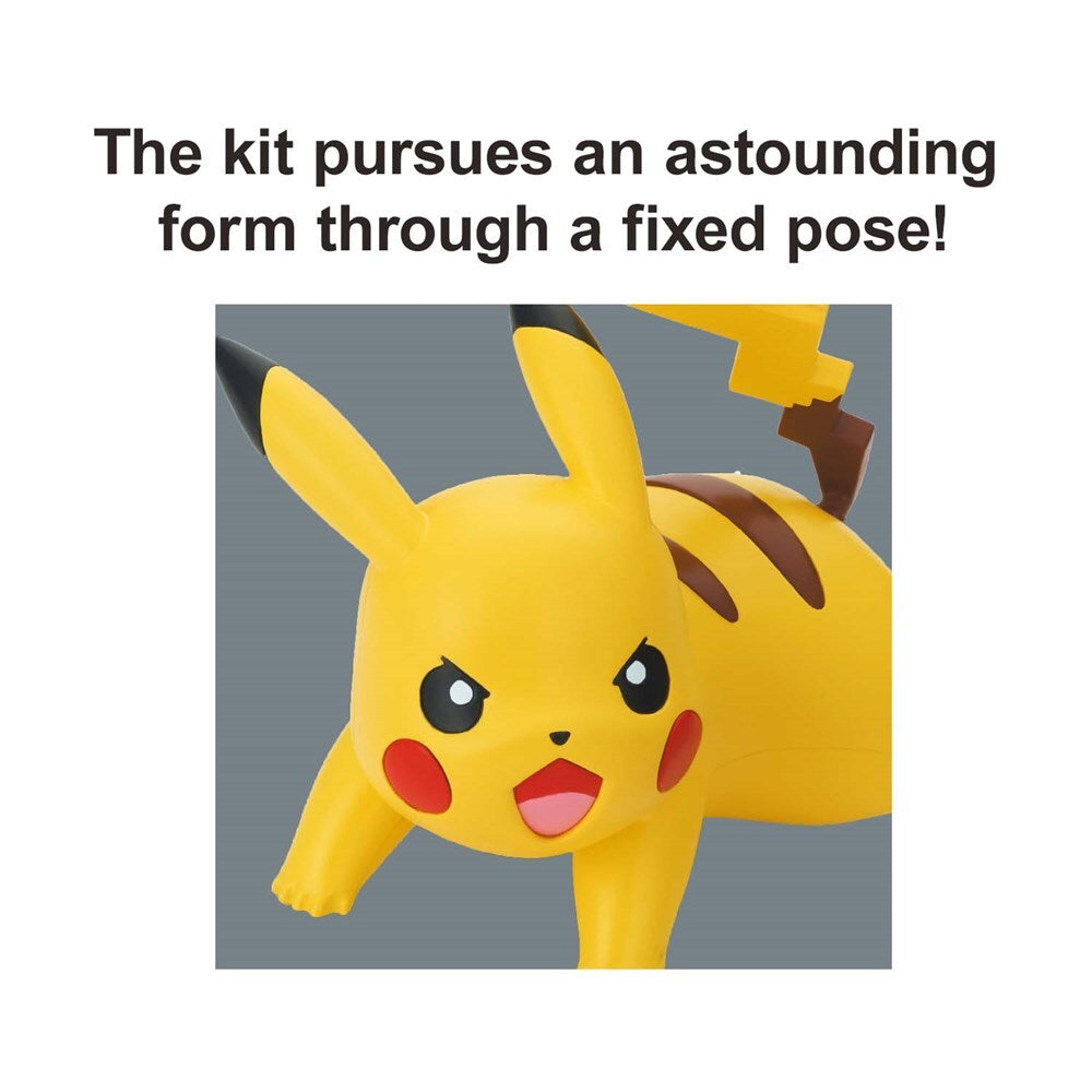 Pokemon Model Kit QUICK!! PIKACHU(BATTLE POSE)