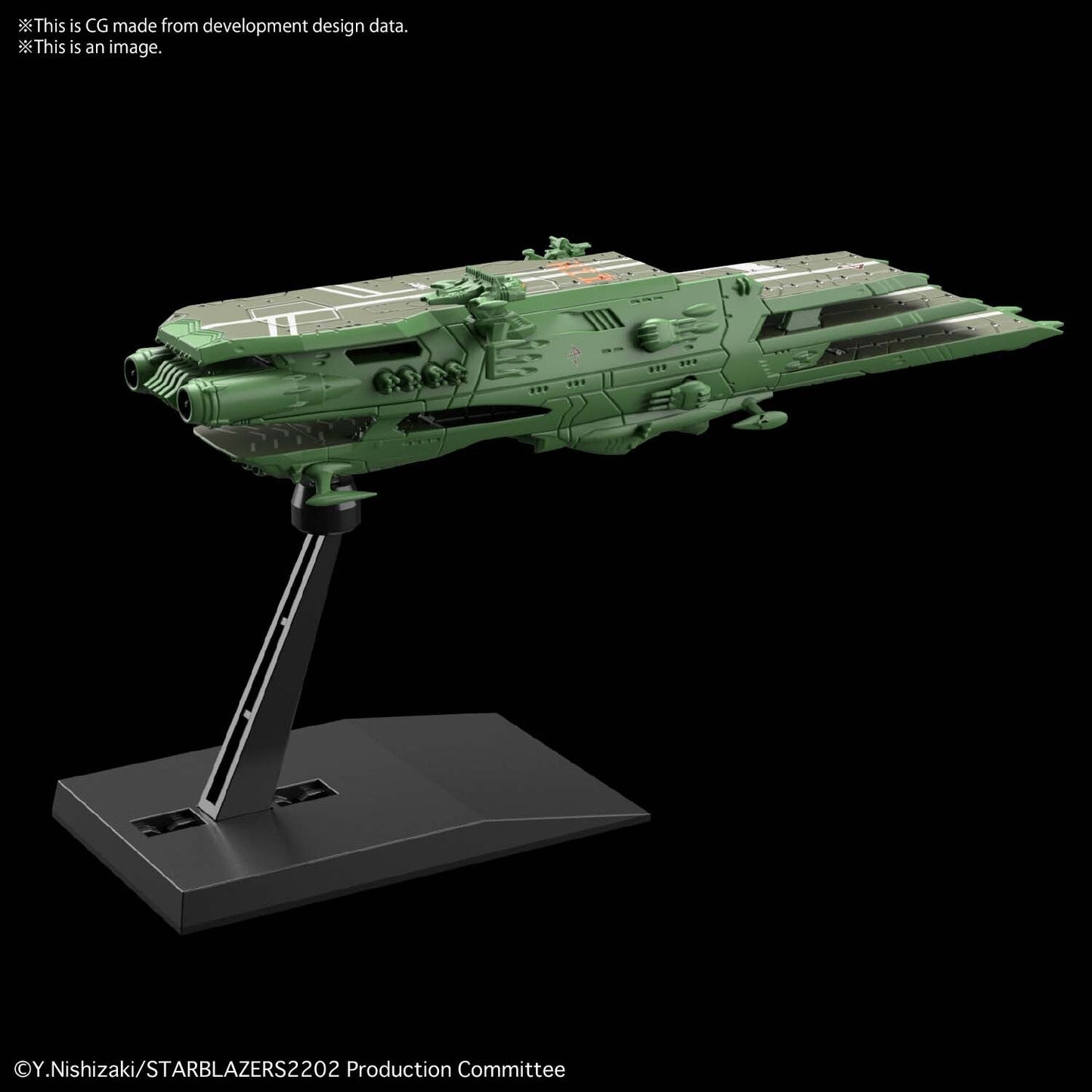 MECHA COLLECTION GUIPELLON CLASS MULTIPLE FLIGHT DECK ASTRO CARRIER BALMES For Deep Space Task Flee