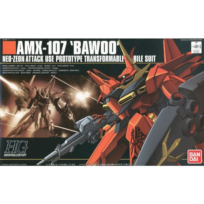 HGUC 1/144 AMX-107 BAWOO