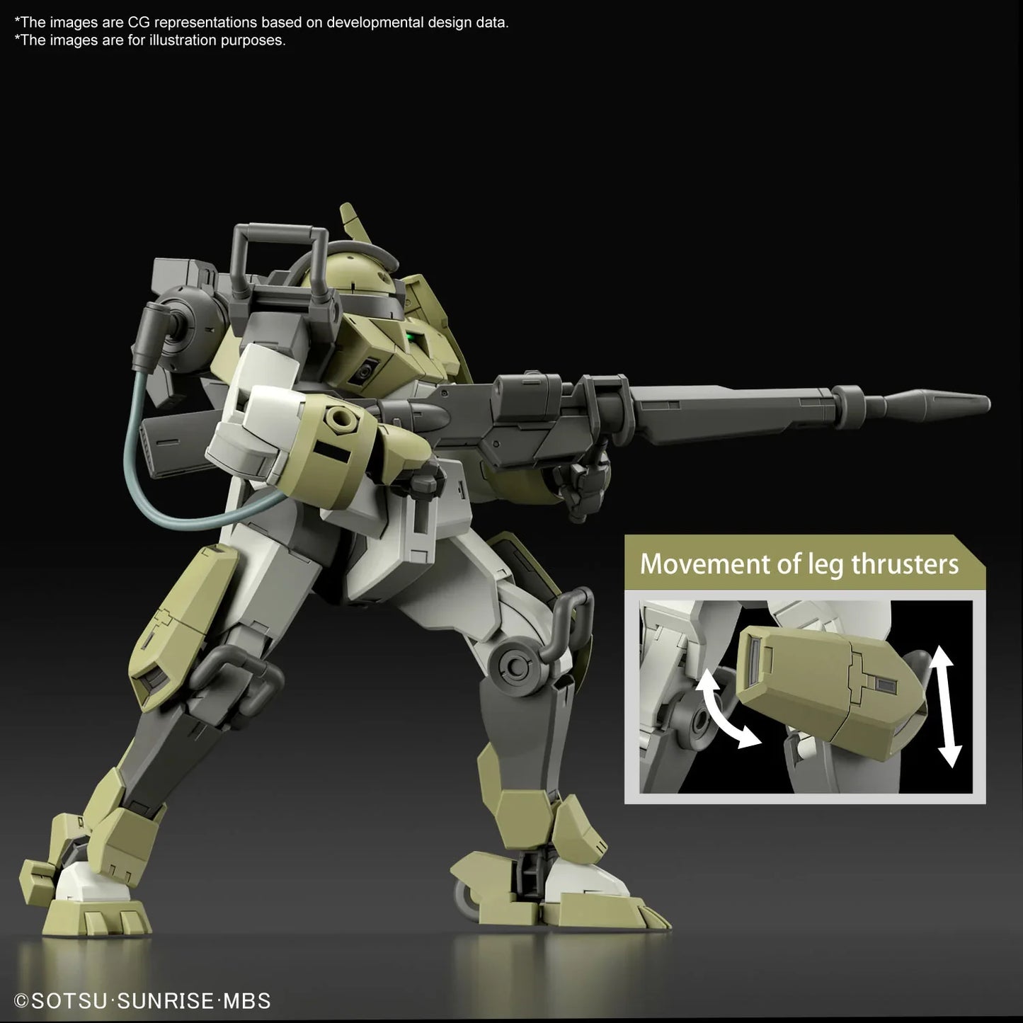 HG 1/144 CHUCHUS DEMI TRAINER