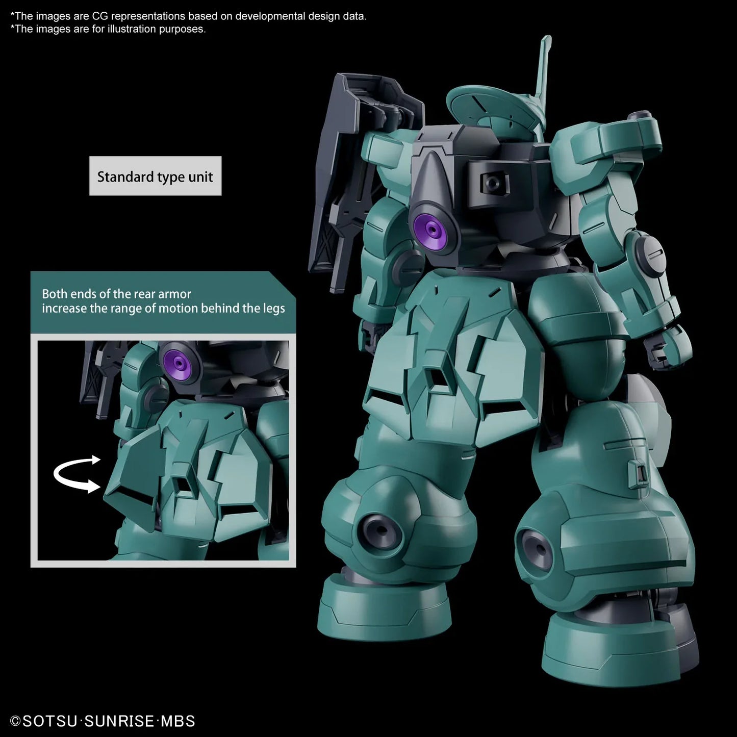 HG 1/144 DILANZA STANDARD TYPE/LAUDAS DILANZA