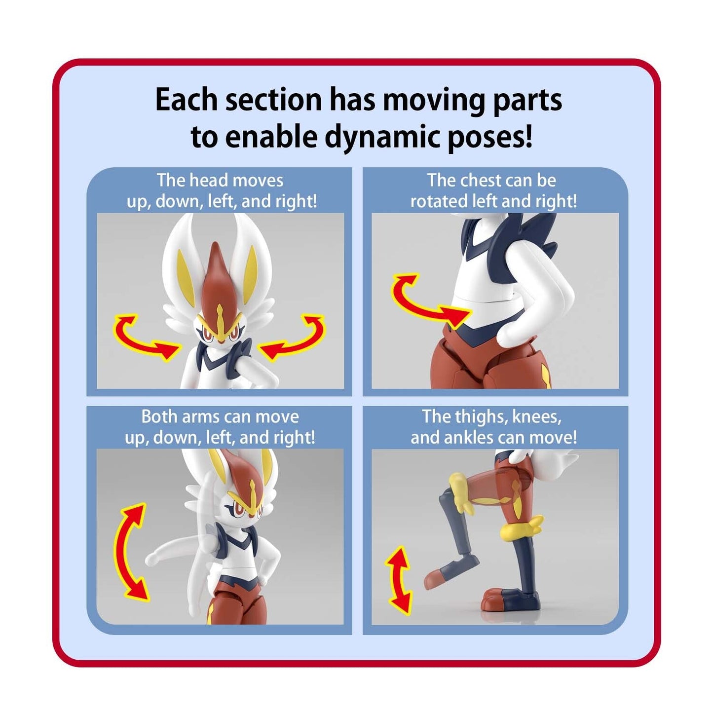 Pokemon Model Kit CINDERACE