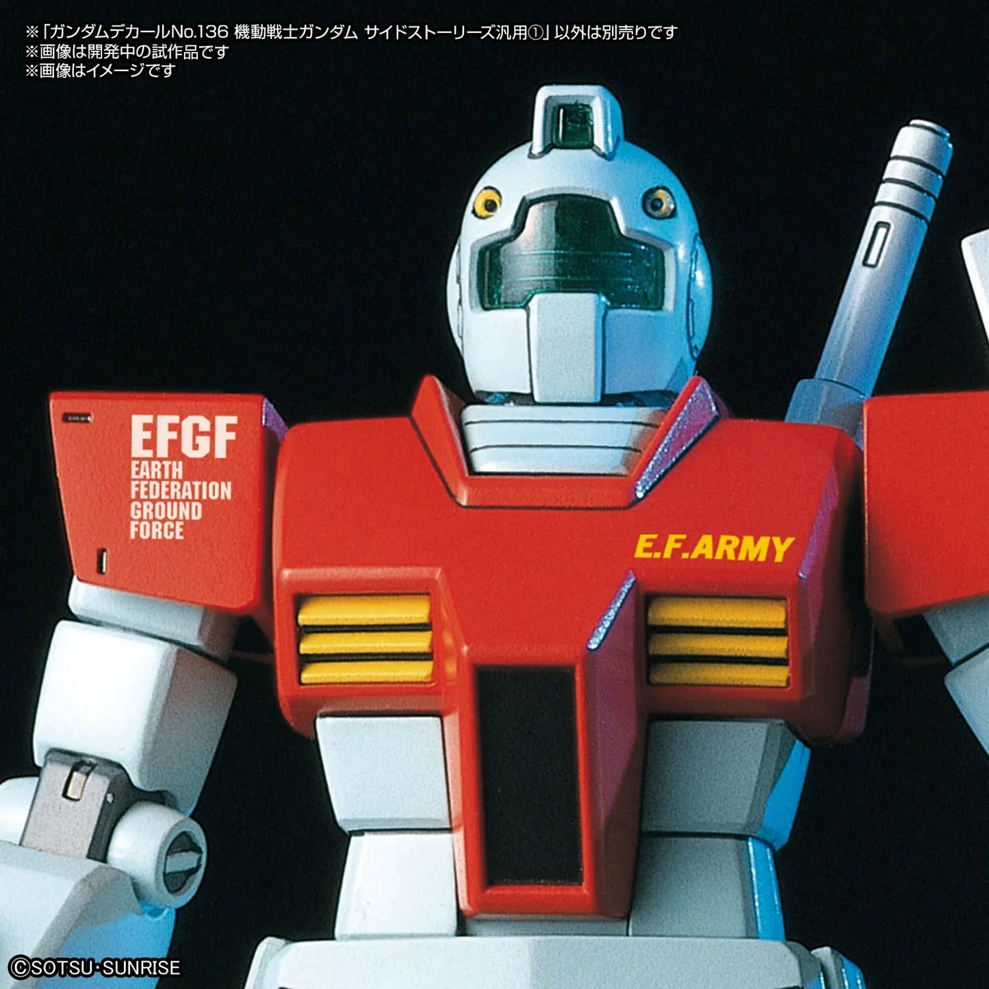 GUNDAM DECAL136 MOBILE SUIT GUNDAM SIDE STORIES MULTIUSE 1