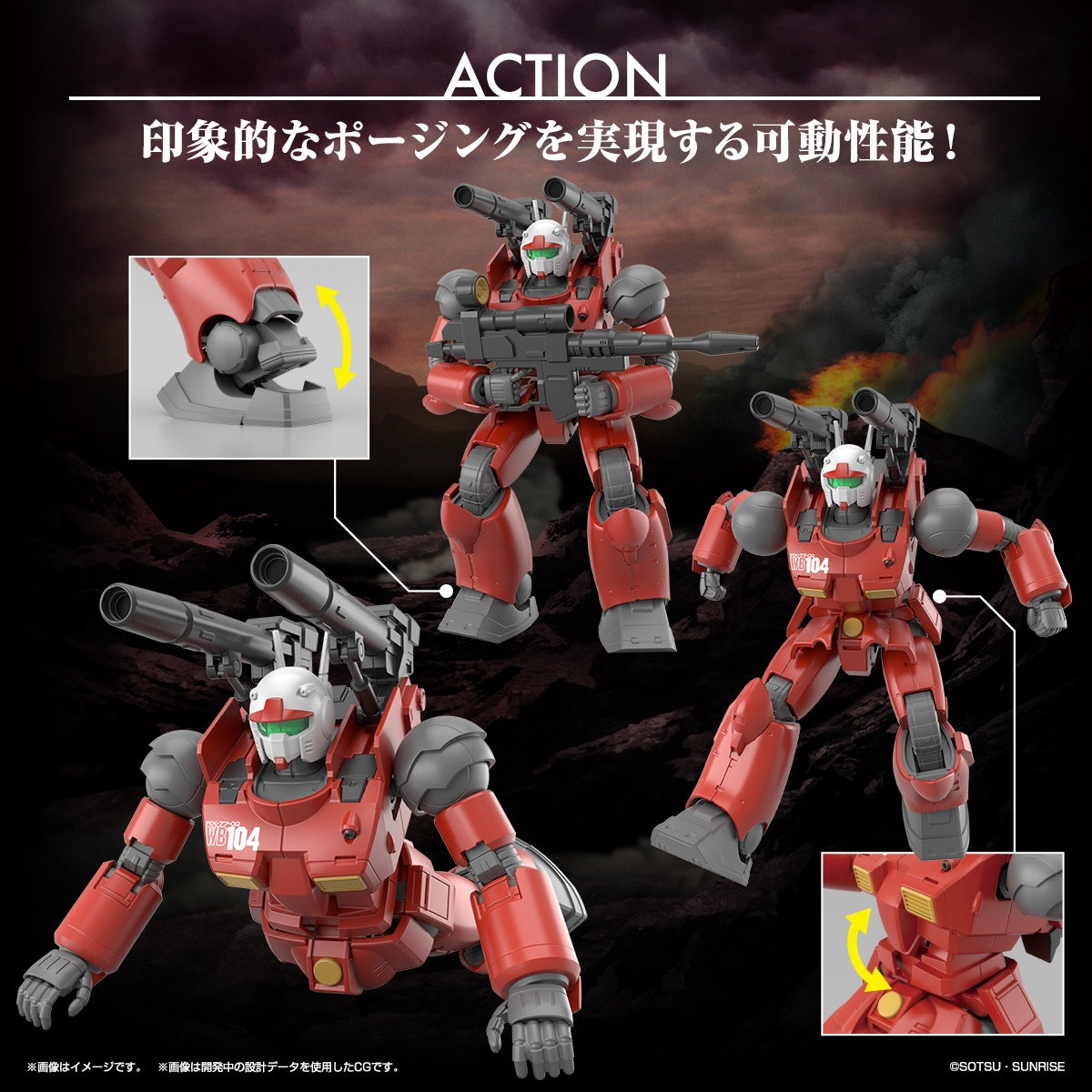 HG 1/144 GUNCANNON (CUCURUZ DOAN’S ISLAND Ver.)