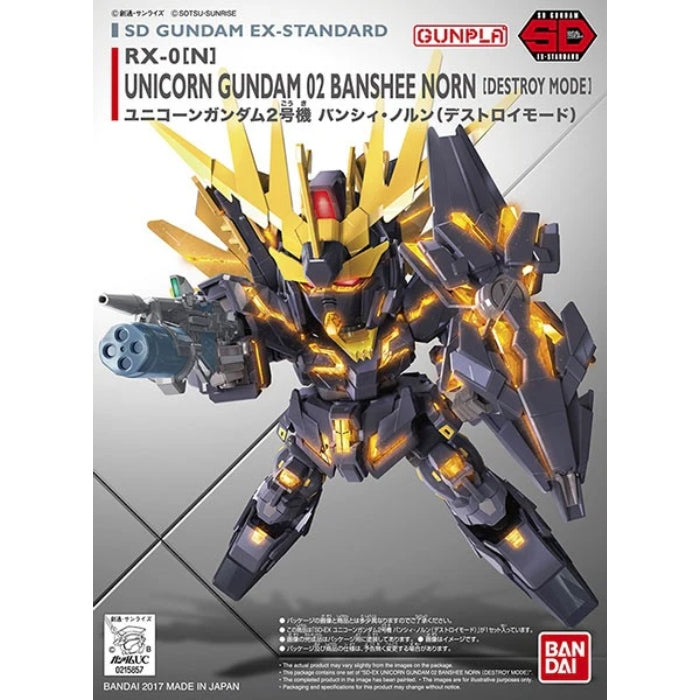 SD GUNDAM EX-STANDARD UNICORN GUNDAM 02 BANSHEE NORN (DESTROY MODE)