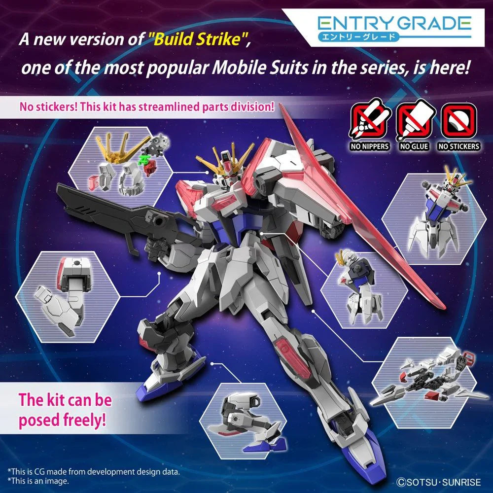 ENTRY GRADE 1/144 Build Strike Exceed Galaxy Gundam