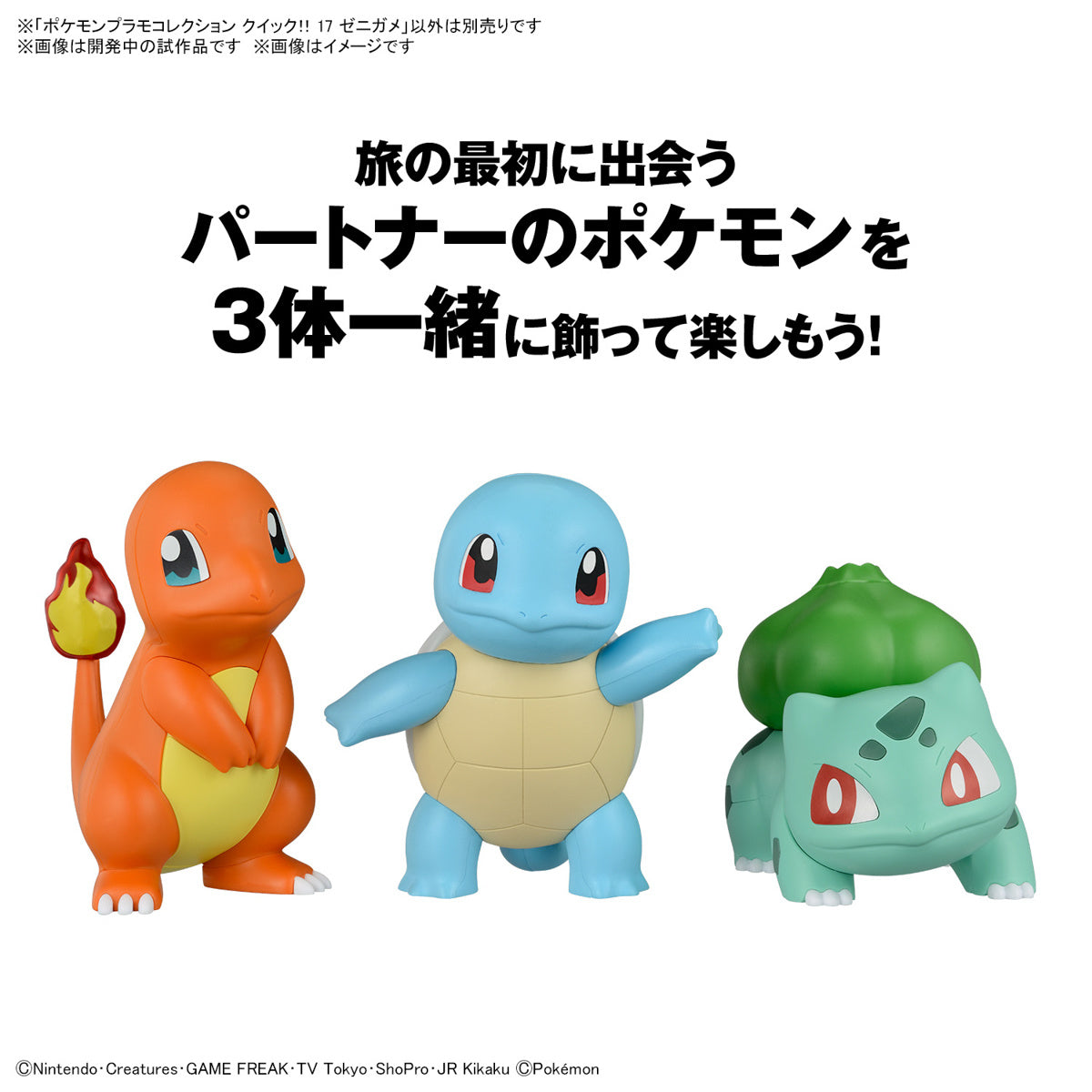 Pokemon Model Kit QUICK!! 17 SQUIRTLE