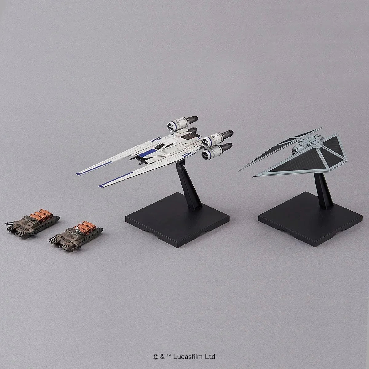 Star Wars 1/144 U-Wing Fighter & Tie Striker