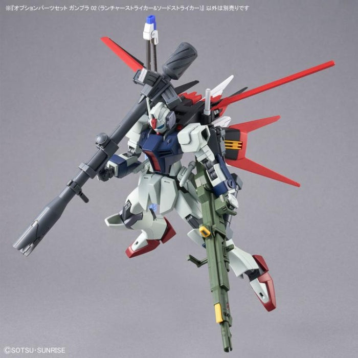 OPTION PARTS SET GUNPLA 02 (LAUNCHER STRIKER & SWORD STRIKER)
