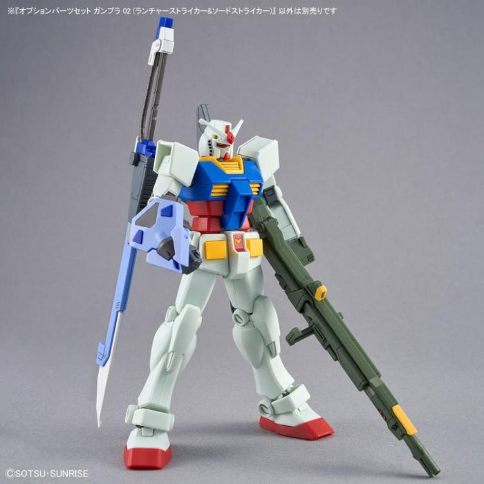 OPTION PARTS SET GUNPLA 02 (LAUNCHER STRIKER & SWORD STRIKER)