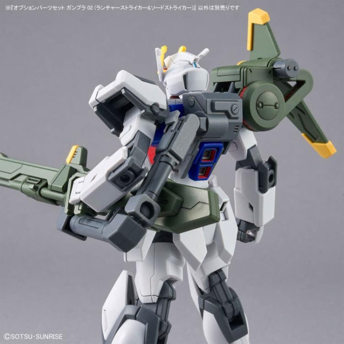 OPTION PARTS SET GUNPLA 02 (LAUNCHER STRIKER & SWORD STRIKER)
