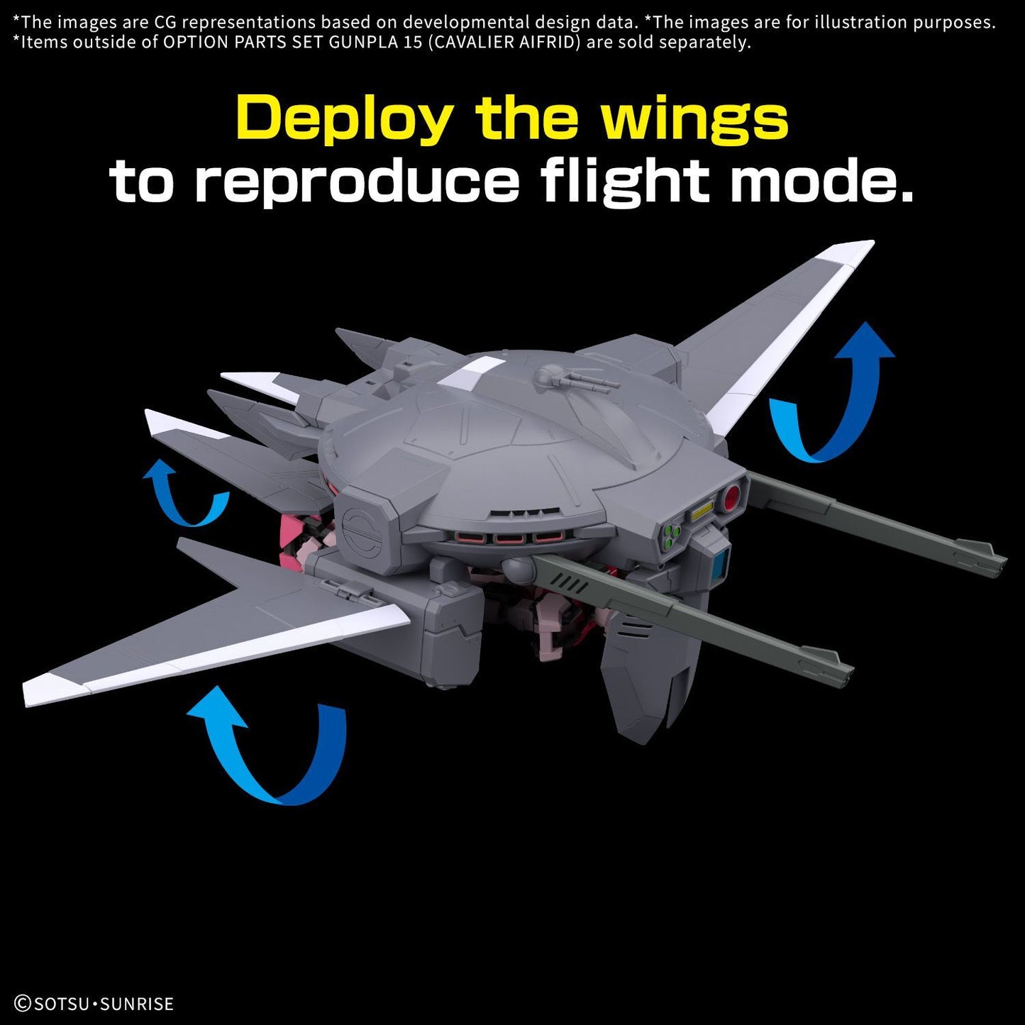 OPTION PARTS SET GUNPLA 15 (CAVALIER AIFRID)