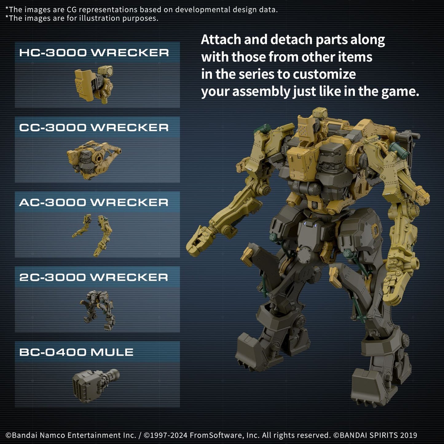 image4_30MM ARMORED CORE VI FIRES OF RUBICON RaD CC-3000 WRECKER MILK TOOTH