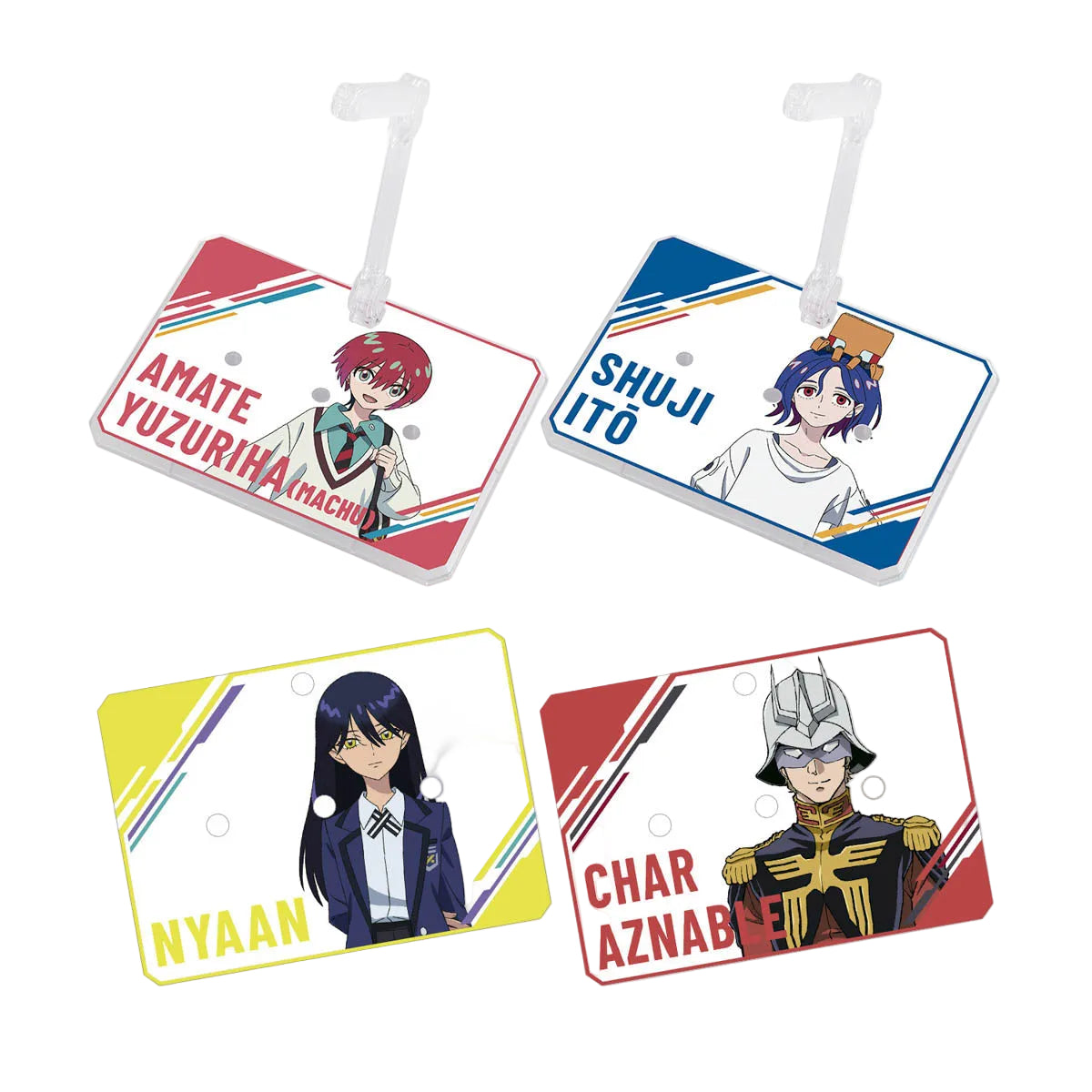 Action Base 7 (Clear Color) Mobile Suit Gundam Gquuuuuux Stickers Set