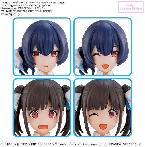 image5_30MS OPTION HAIR STYLE & FACE PARTS SET (CHIYOKO SONODA/RINZE MORINO)