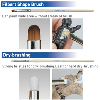 Brushwork SemiPRO 4 brushes set
