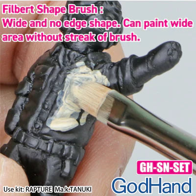 Brushwork SemiPRO 4 brushes set