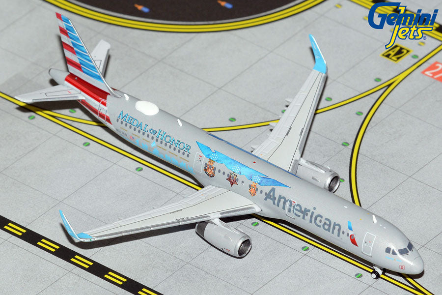 1/400 American Airlines A321S N167AN Flagship Valor/Medal of Honor