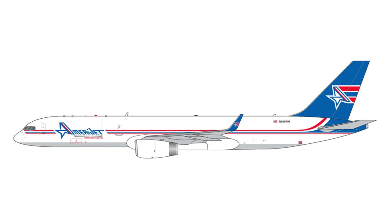 1/400 Amerijet International Airlines B757200W(PCF) N818NH
