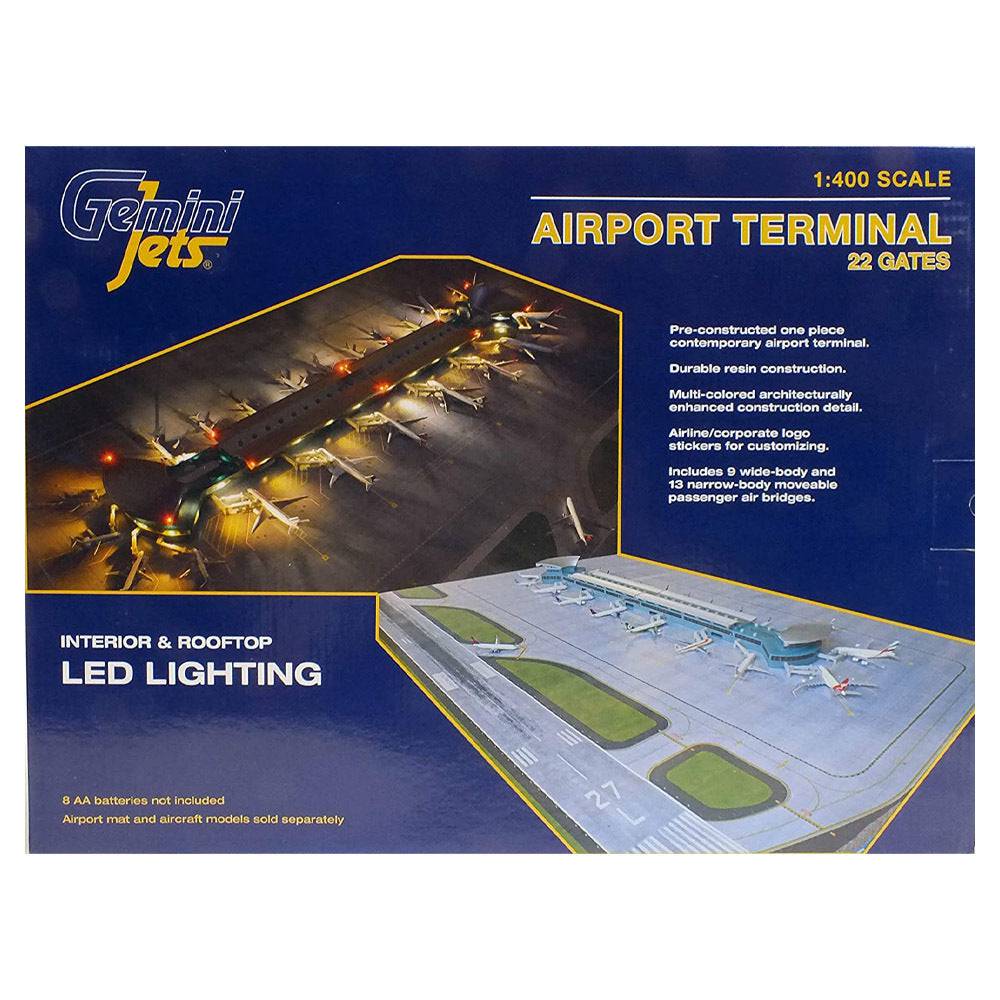 1/400 Deluxe Airport Terminal with Double Rotundas