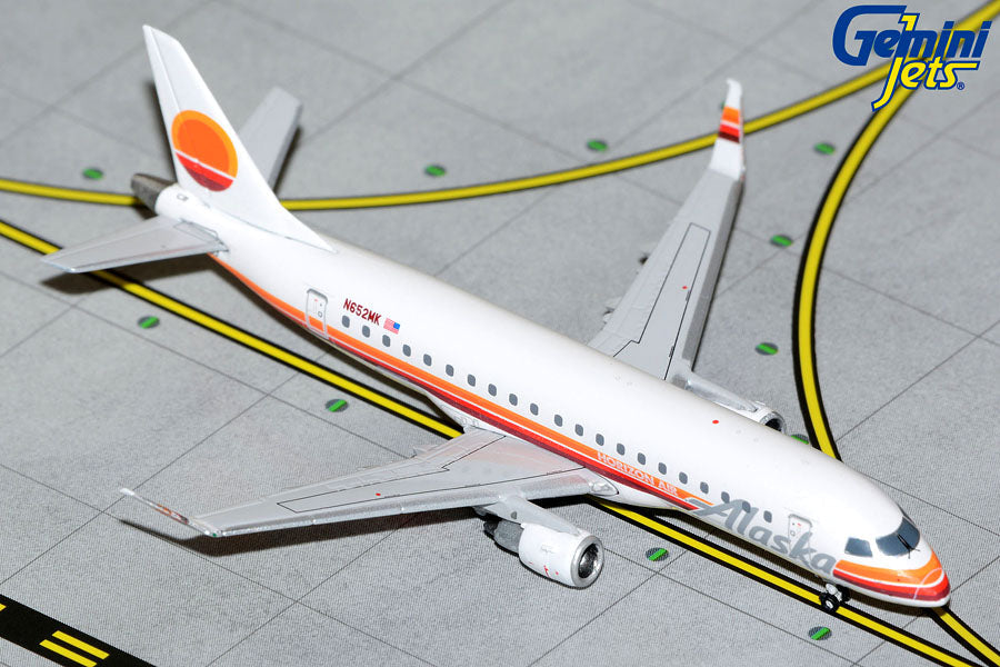 1/400 Alaska Airlines E175 N652MK Horizon Air retro livery