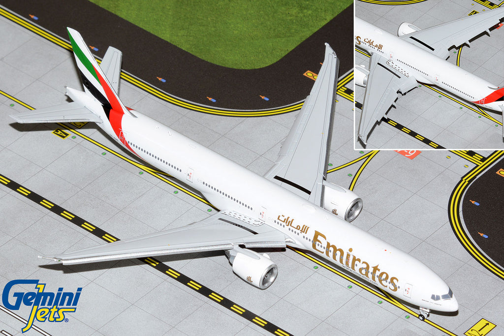 1/400 Emirates B777-300ER A6-END (no Expo logo) (Flaps Down)
